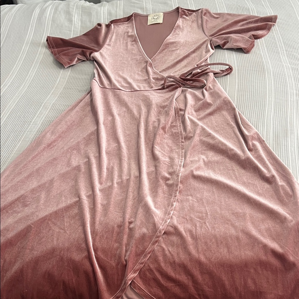 Fantastic Fawn Pink Maxi Dress